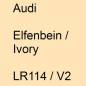 Preview: Audi, Elfenbein / Ivory, LR114 / V2.